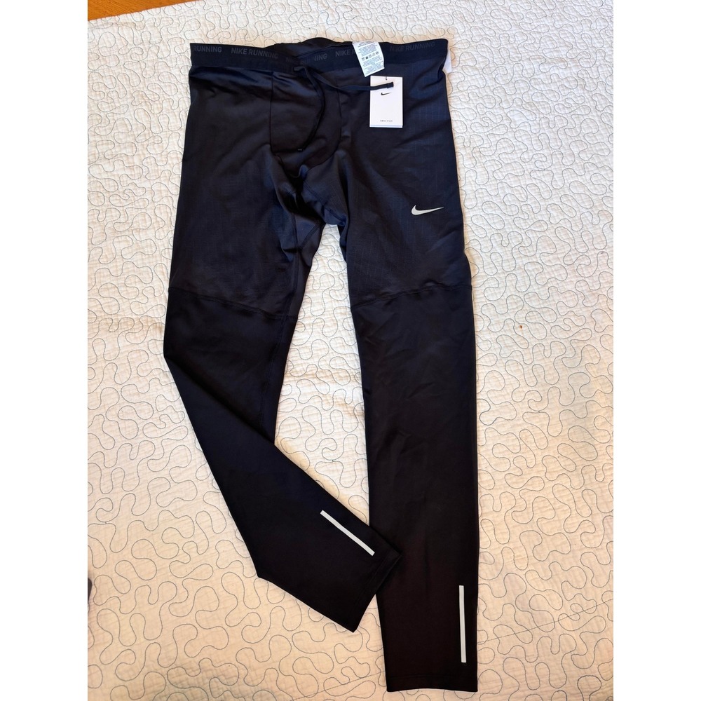 Nike Running Dri-FIT Tight Fit Pants Black CZ8823-010 Mens XXL Pants